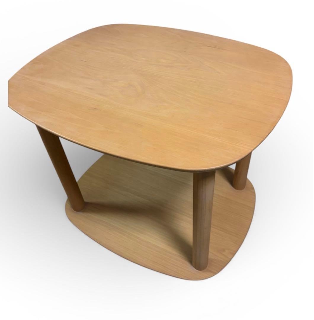 カンディハウス センターテーブル ヒッコリー材 キャスター付き 旭川家具 カンディハウス センターテーブル ヒッコリー材 キャスター付き 旭川