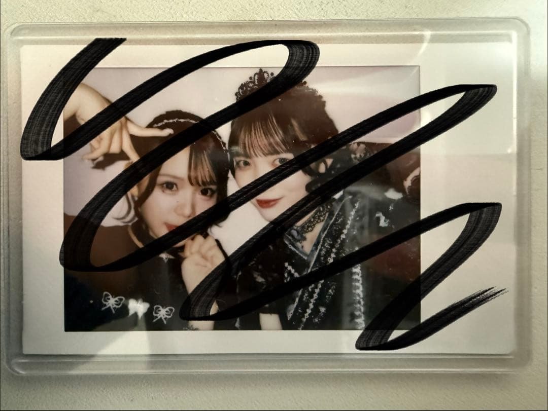 真鍋凪咲 生誕 ペアチェキ (古澤里紗) 古澤里紗生誕祭2025 ありがとうございました！！！ りさ専属のメイド