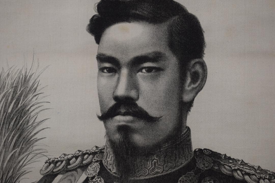 【複製】宣戦詔勅/明治天皇/工芸品/掛軸☆宝船☆Z-591 複製】宣戦詔勅/明治天皇/工芸品/掛軸☆宝船☆Z-591の通販 by 掛軸