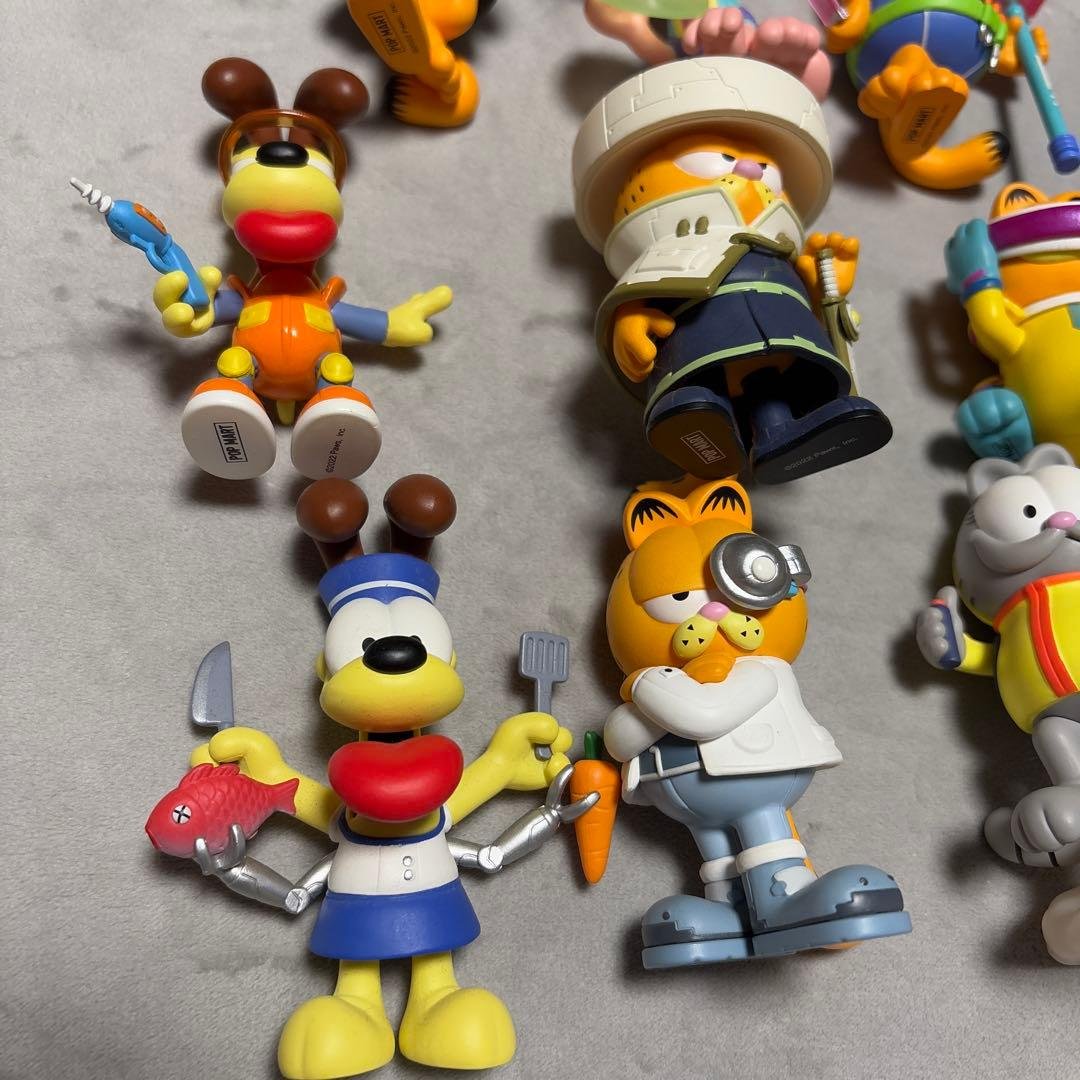 ガーフィールド フィギュアセット 11体