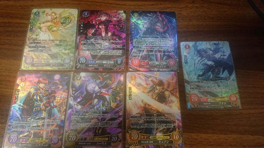 ファイアーエムブレムサイファSR7枚セット ファイアーエムブレムサイファ FE0 10,12,14,15弾セット 全287枚