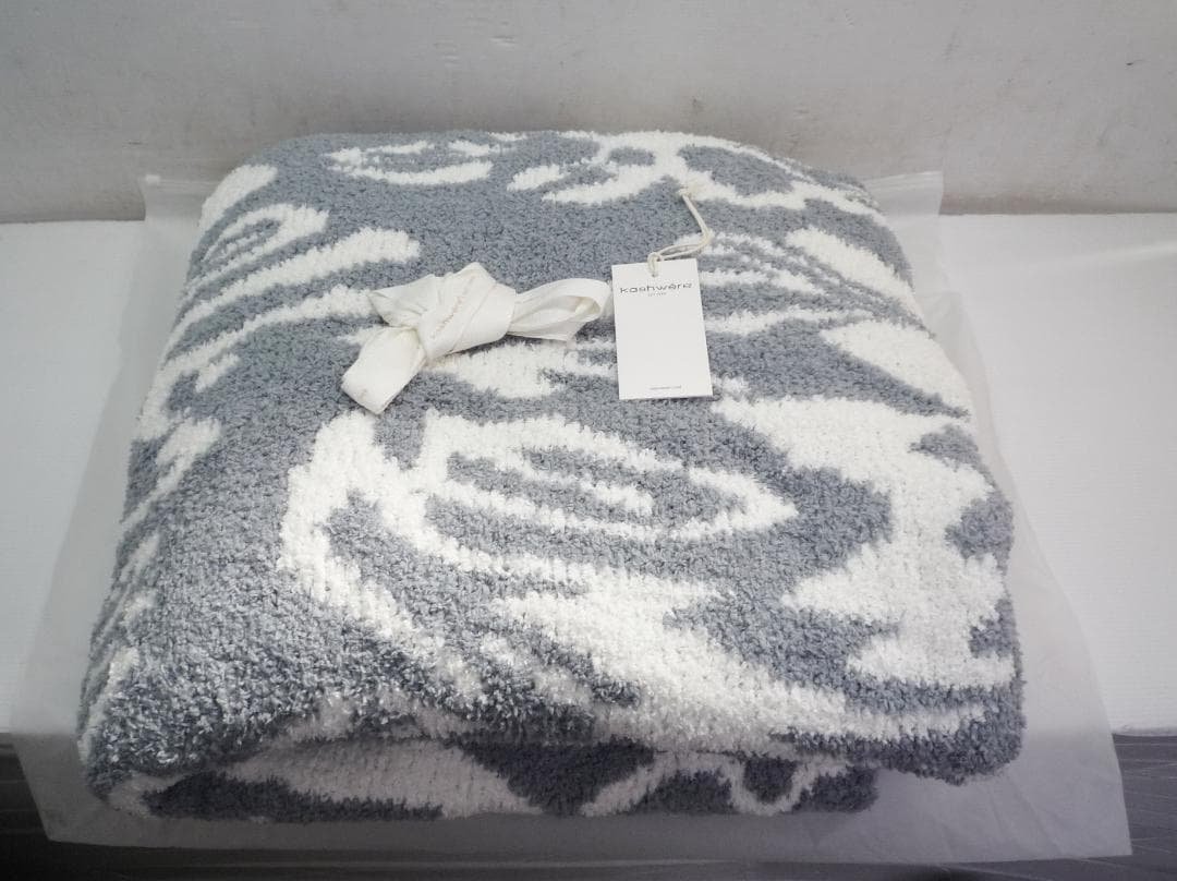 カシウエア ブランケット ダマスク 132×177cm マリブ/クリーム - メルカリ