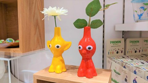 Nintendo OSAKA】「ピクミン」新グッズ、価格は一輪挿しが3,300円