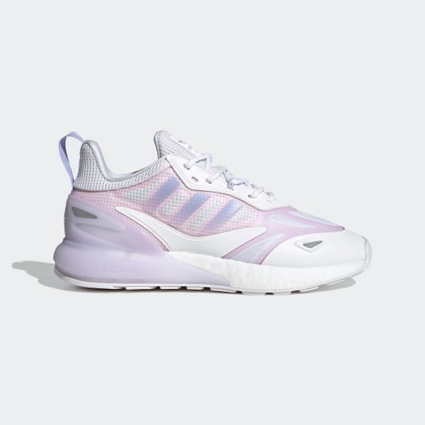 adidas ZX 2K Boost 2.0 Sneakers - White | Free Shipping with adiClub