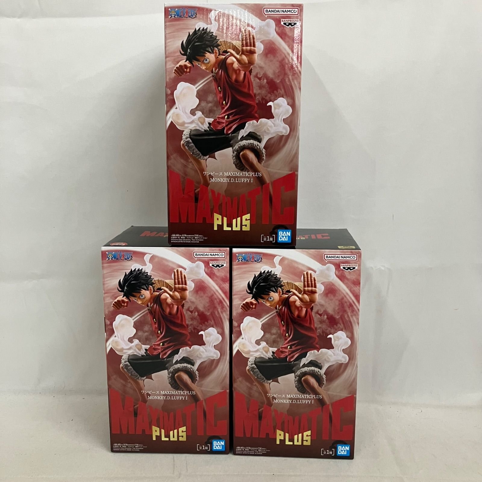 未開封 ONE PIECE MAXIMATIC PLUS モンキー・D・ルフィ I フィギュア 3