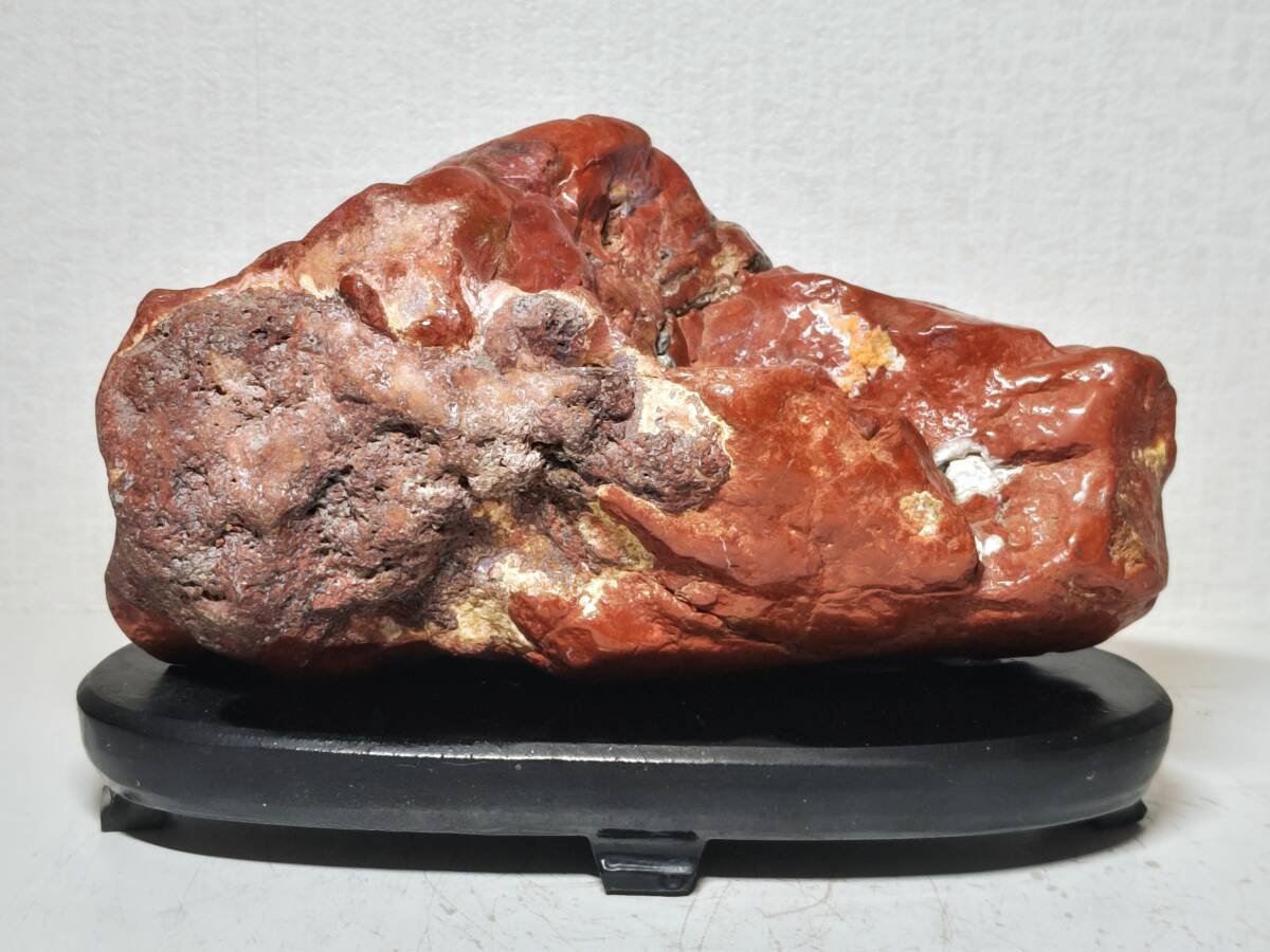 佐渡】 2 7kg 赤玉石 碧玉 ジャスパー 原石 鑑賞石 自然石 天然石