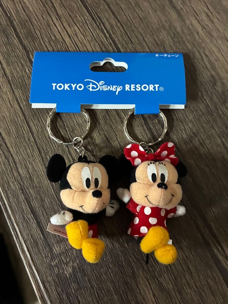東京ディズニーリゾート キーチェーン ミッキー ミニー キーホルダー