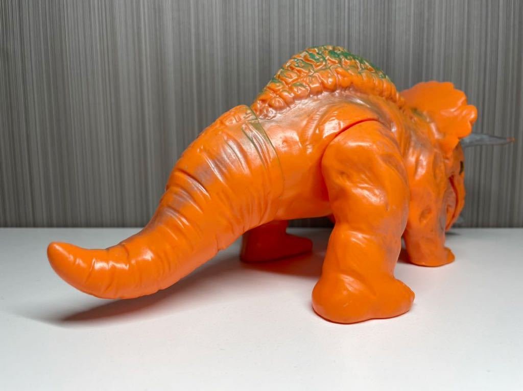 Yahoo!オークション - 【当時物】マルサン 恐竜100万年 トリケラトプス