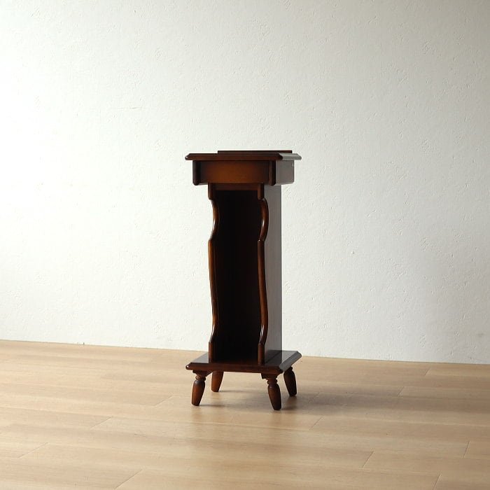 karimoku カリモク 北欧スタイル 電話台 花台 レトロ karimoku