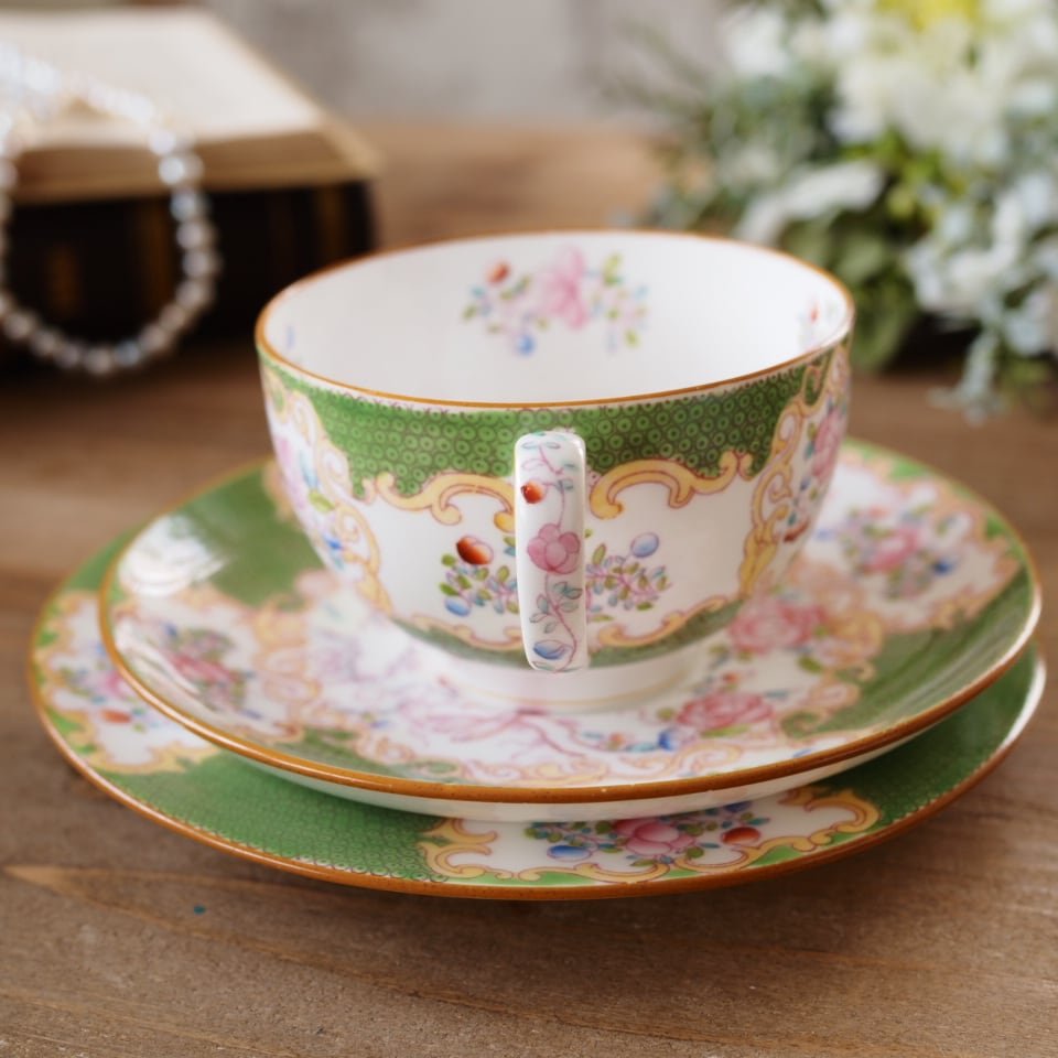 希少 英国ミントンminton コカトリス トリオ1客 カップソーサー F9