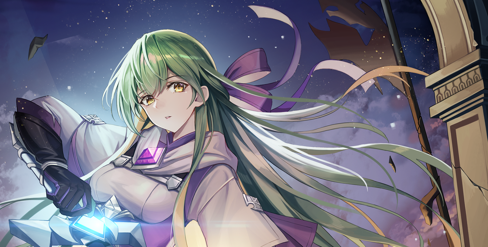 Sample cards: Lorraine, Wandering Warrior | Silvie, Wrote a Blog
