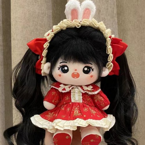 20cmぬいぐるみ服 着せ替えぬいぐるみ 赤兎キャンディーセット ぬい服