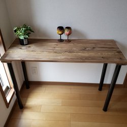 180✕45 カウンターテーブル 無垢材 ダイニングテーブル 森のきこり