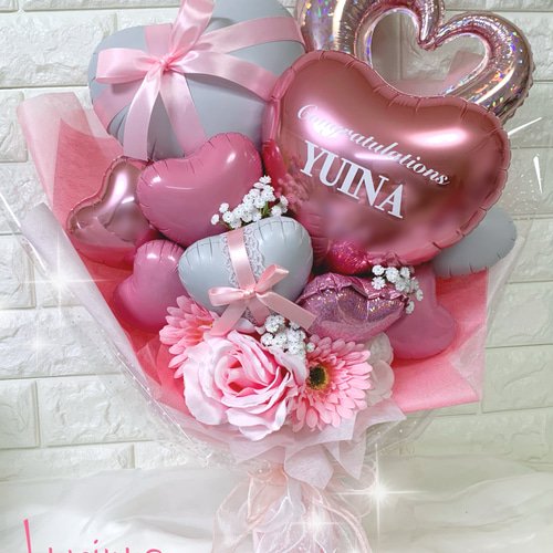 バルーン ブーケ 推し活 生誕祭 卒業式 アートフラワー プロフィール