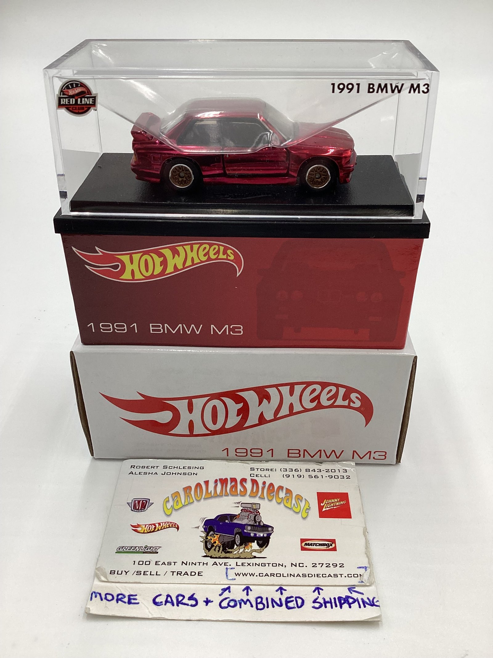 2023 Hot Wheels RLC 1991 BMW M3 Red – carolinasdiecast