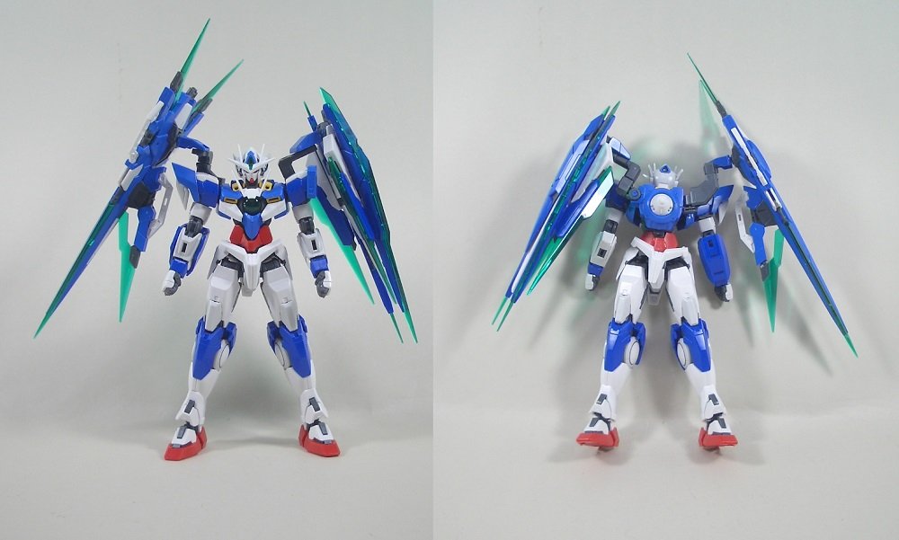 RG ダブルオークアンタ フルセイバー 素組みレビュー - つみプラ