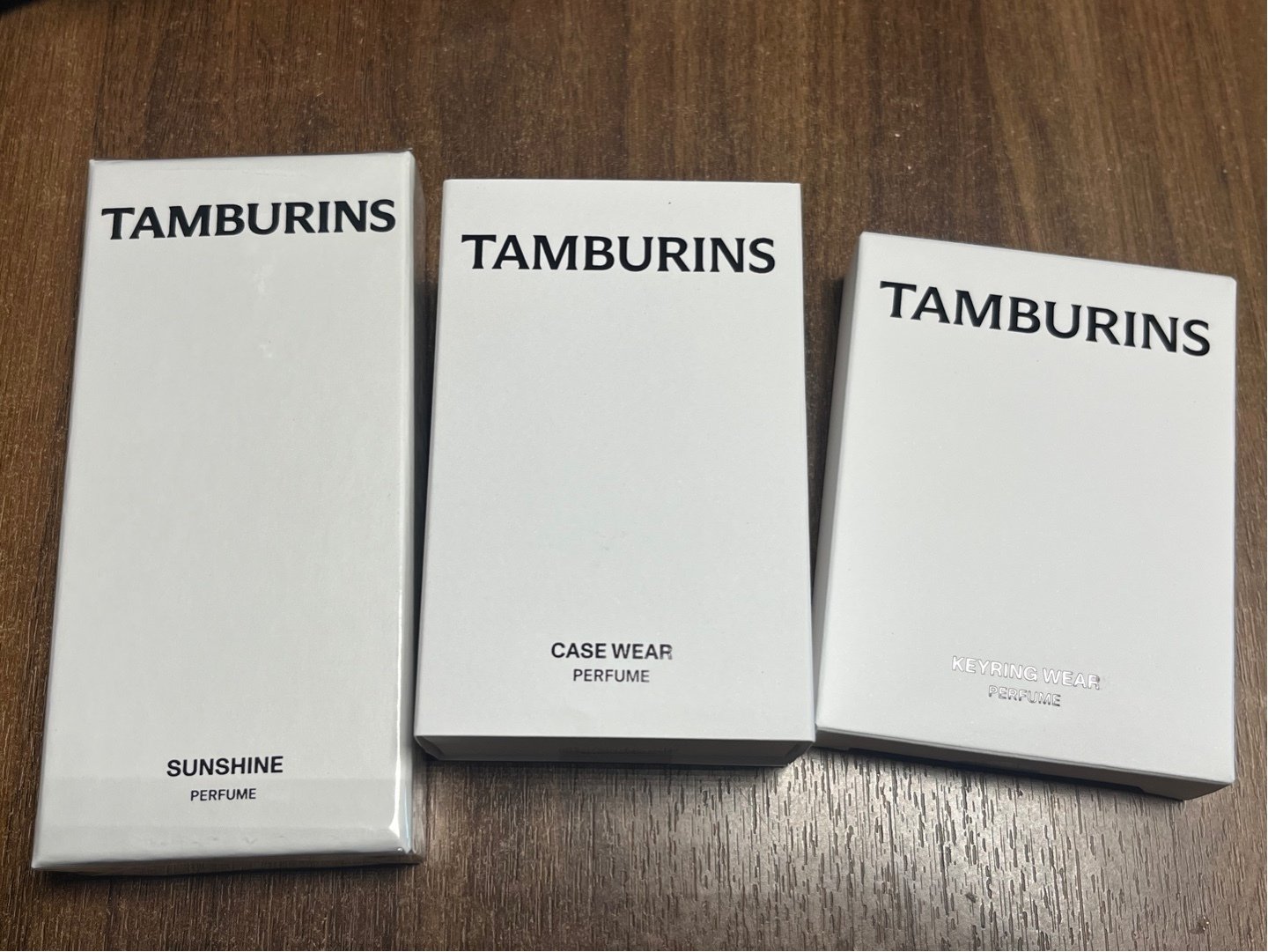 TAMBURINS] KEYRING WEAR PERFUME CASE SET 11ml (tamburins/香水