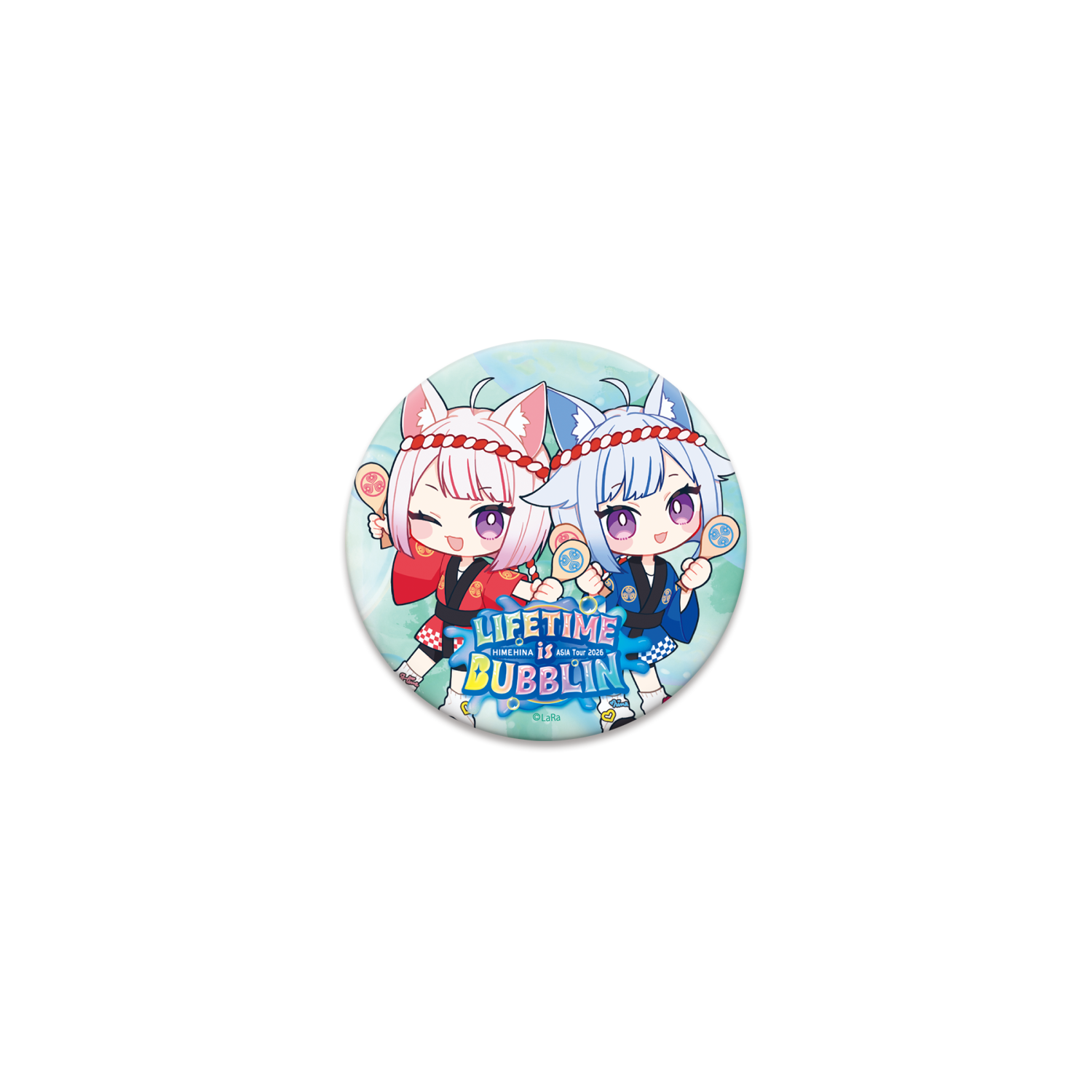 バブツアー缶バッジ ver.福岡｜HIMEHINA Official Website&Fanclub