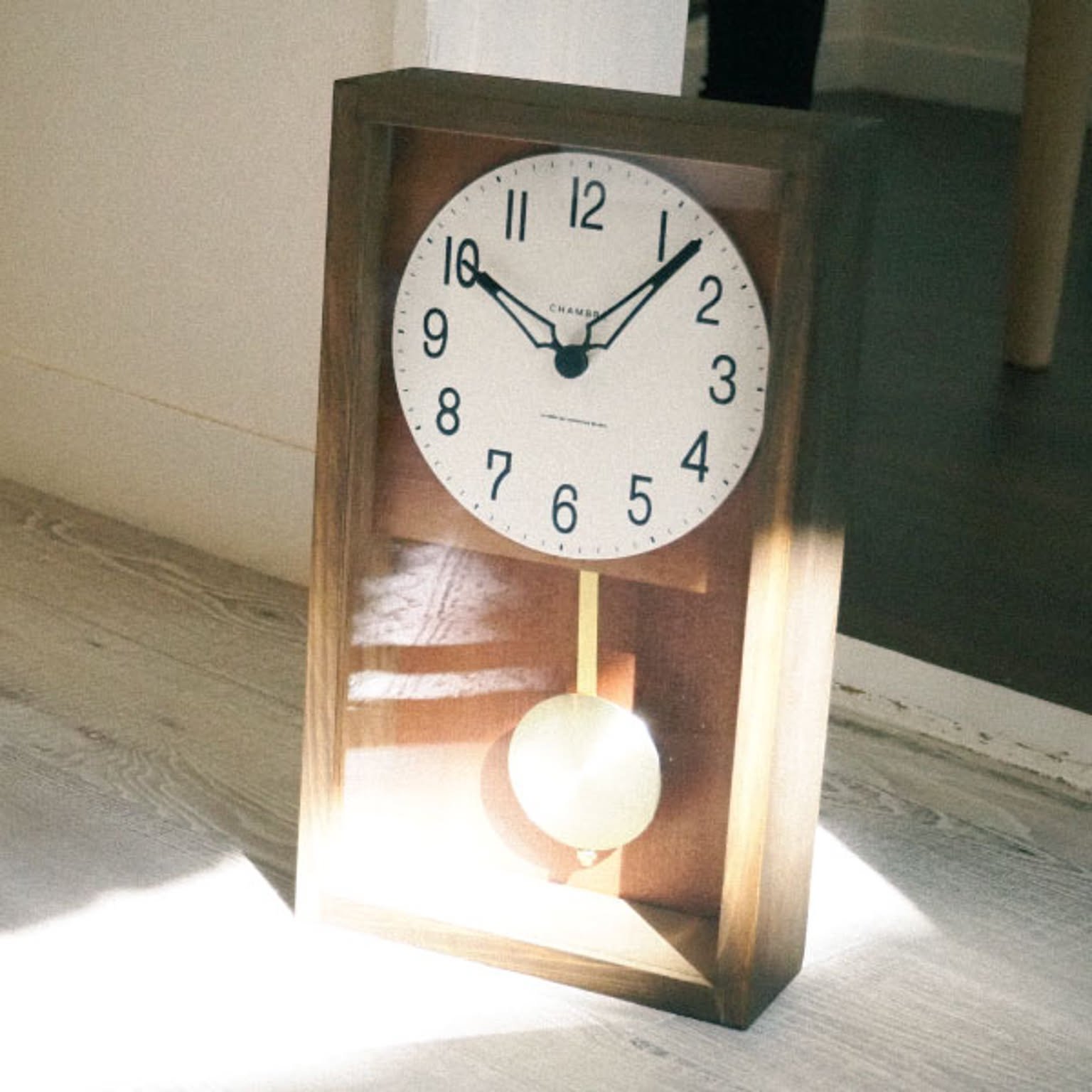 CHAMBRE シャンブル HINOKI PENDULUM CLOCK ヒノキ ペンデュラム