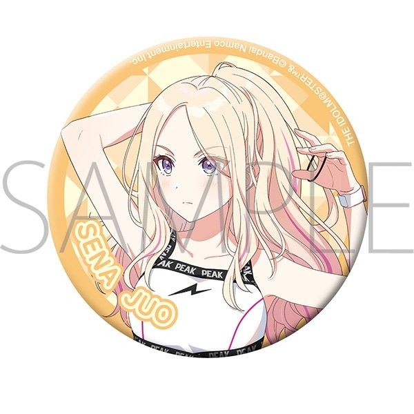 再販分】学園アイドルマスター グリッター缶バッジ／L 十王 星南