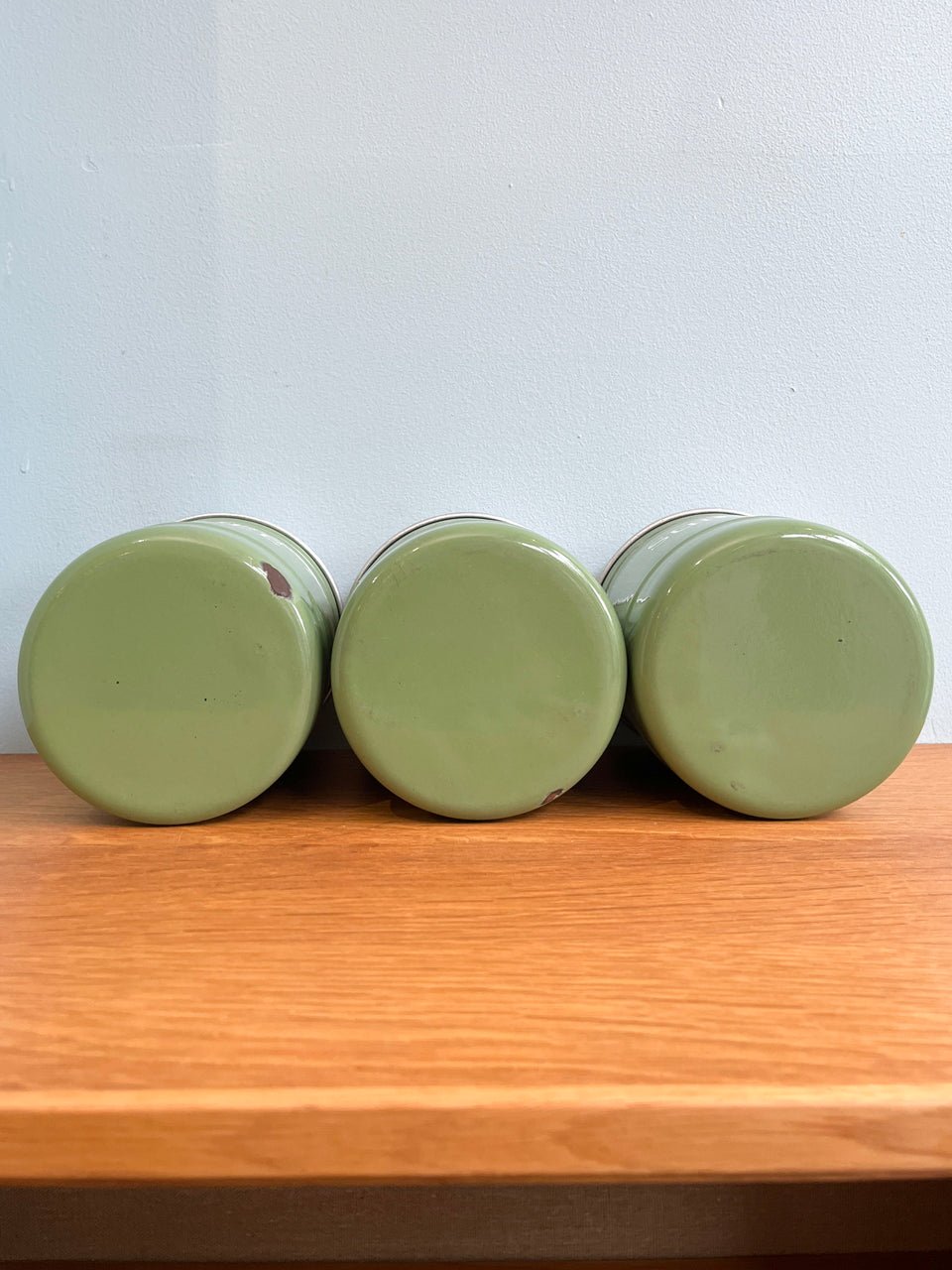オランダヴィンテージ キャニスター ホーロー/Dutch Vintage Enamel
